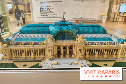 Insolite : assistez au montage en live d'une maquette LEGO du Grand Palais