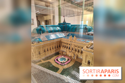 Insolite : assistez au montage en live d'une maquette LEGO du Grand Palais
