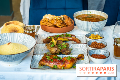 Gamra, le restaurant marocain Paris 17e - couscous