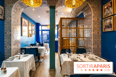 Gamra, le restaurant marocain Paris 17e - salle