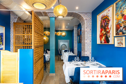 Gamra, le restaurant marocain Paris 17e - salle