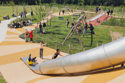 Campagne #36573 - Parc Georges Valbon AireJeuxEssences © Marie MAGNIN Département de Seine Saint Denis