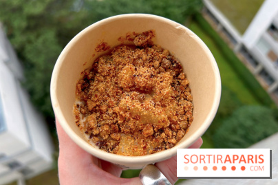 Trigo - Mascarpone, poire, crumble