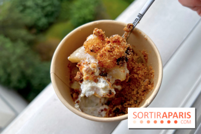Trigo - Mascarpone, poire, crumble