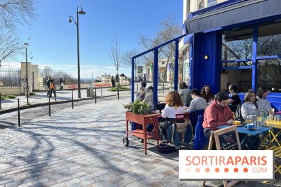Moncœur Belleville - Terrasse vue Paris