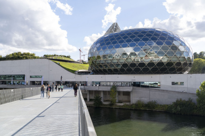 Passerelle depuis le métro Pont de Sèvres ©-CD92-Olivier Ravoire