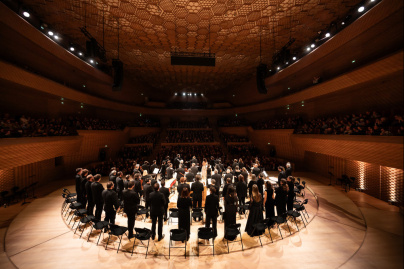 Orchestre dans l'Auditorium Patrick Devedjian ©Julien Benhamou