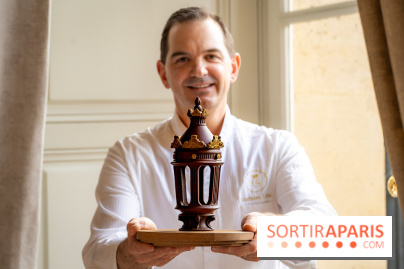 L'oeuf de Pâques du Crillon 2026 par Matthieu Carlin : le lampadaire