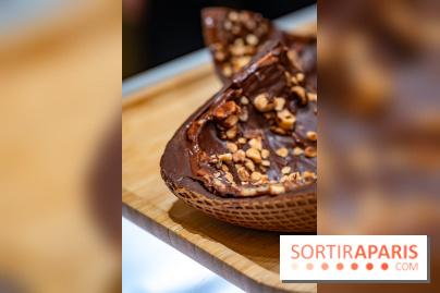 L'oeuf de Pâques gaufrette et chocolats du Ritz Paris le Comptoir - A7C06589