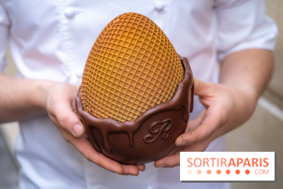 L'oeuf de Pâques gaufrette et chocolats du Ritz Paris le Comptoir - A7C06615