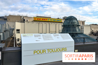 Pour Toujours, exposition de Maurizio Catelan aux Galeries Lafayette