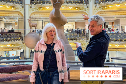 Pour Toujours, exposition de Maurizio Catelan aux Galeries Lafayette