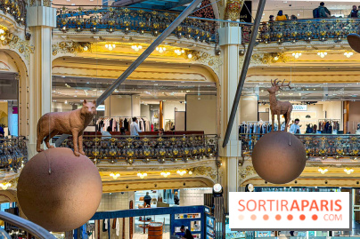 Pour Toujours, exposition de Maurizio Catelan aux Galeries Lafayette