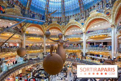 Pour Toujours, exposition de Maurizio Catelan aux Galeries Lafayette