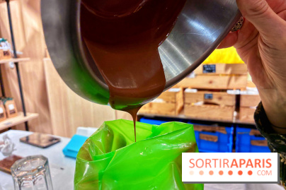 Atelier fabrication de tablettes Mon Jardin Chocolaté