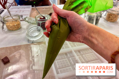 Atelier fabrication de tablettes Mon Jardin Chocolaté