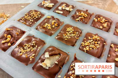 Atelier fabrication de tablettes Mon Jardin Chocolaté