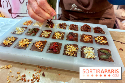 Atelier fabrication de tablettes Mon Jardin Chocolaté