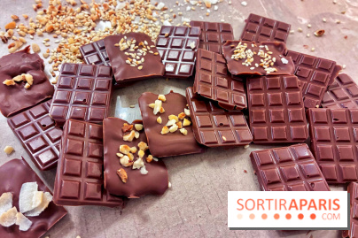 Atelier fabrication de tablettes Mon Jardin Chocolaté
