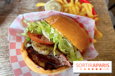 Numéro 10 - Smash burger ananas