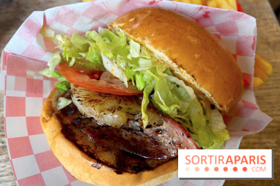 Numéro 10 - Smash burger ananas