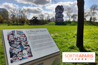 La Tour aux Figures de Jean Dubuffet - Hauts-de-Seine