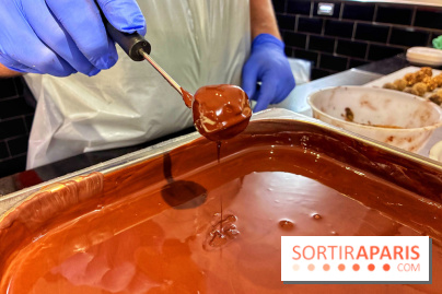 Atelier rocher praliné Edwart Chocolatier