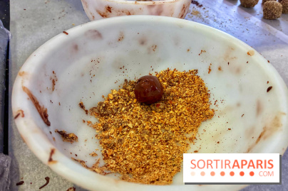 Atelier rocher praliné Edwart Chocolatier - IMG 3935