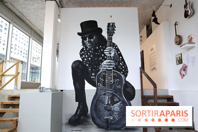 Interstices : nos photos de l'exposition gratuite et inédite de Jef Aérosol dans le 13e à Paris