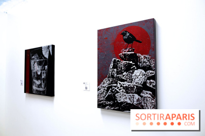 Interstices : nos photos de l'exposition gratuite et inédite de Jef Aérosol dans le 13e à Paris