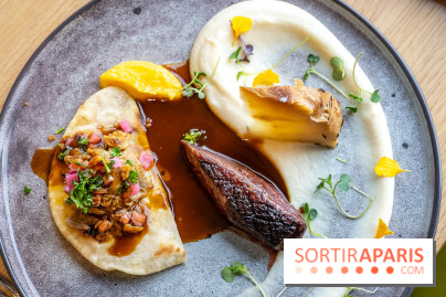 Le Camélia restaurant à Bougival- photos.