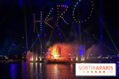 Disneyland Paris : Disney Cascade of Lights, le spectacle nocturne sur Adventure Bay - IMG 4923