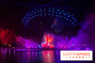 Disneyland Paris : Disney Cascade of Lights, le spectacle nocturne sur Adventure Bay - IMG 4944