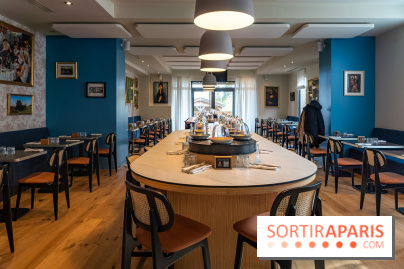 L'Auberge Nouvelle restaurant à Tremblay-sur-Mauldre dans les Yvelines - photos - salle