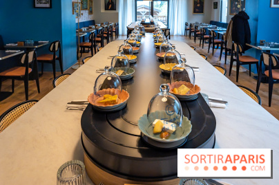 L'Auberge Nouvelle restaurant à Tremblay-sur-Mauldre dans les Yvelines - photos - bar à fromage