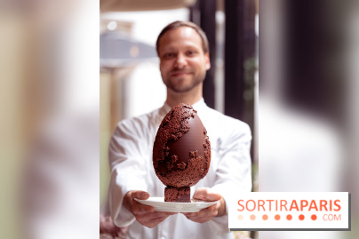 L'Oeuf de Pâques floral du George V Paris 2026 par Michael Bartocetti - les photos  - chef