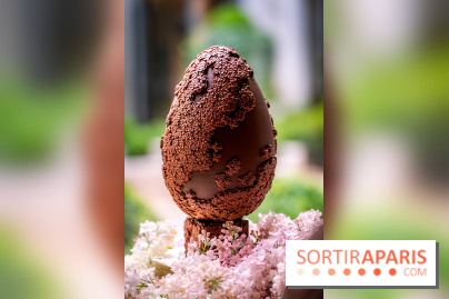 L'Oeuf de Pâques floral du George V Paris 2026 par Michael Bartocetti - les photos