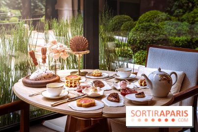 L'Oeuf de Pâques floral du George V Paris 2026 par Michael Bartocetti - les photos  - tea time de Pâques 