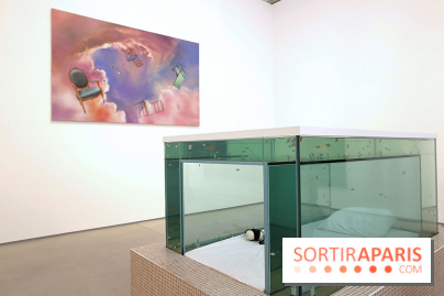 Exposition Glass Slipper d'Ariana Papademetropoulos à la galerie Thaddaeus Ropac Marais, nos photos