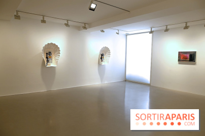 Exposition Glass Slipper d'Ariana Papademetropoulos à la galerie Thaddaeus Ropac Marais, nos photos