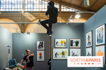 Le parcours street-art de Brusk à Paris à l'occasion d'Urban Art Fair