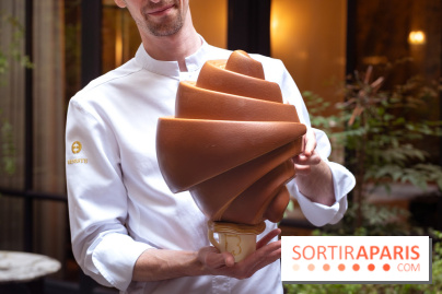 L'oeuf de Pâques du Burgundy 2026 par Léandre Vivier : le café-croissant - photos  - A7C08428