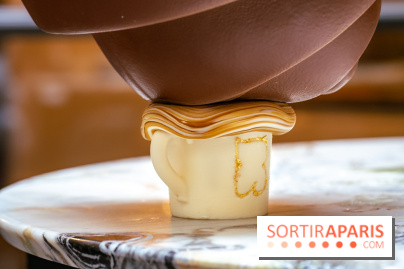 L'oeuf de Pâques du Burgundy 2026 par Léandre Vivier : le café-croissant - photos  - A7C08440