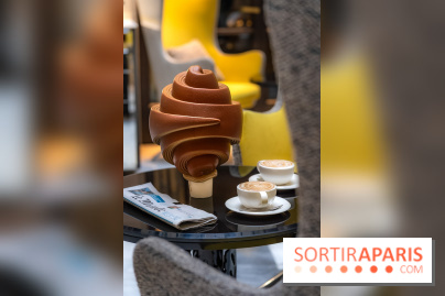 L'oeuf de Pâques du Burgundy 2026 par Léandre Vivier : le café-croissant - photos  - A7C08460