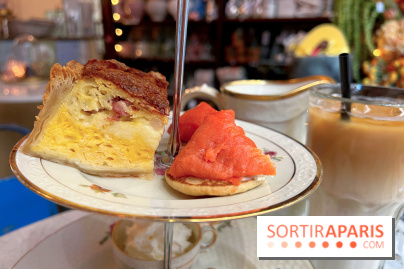 Kys Paris - Quiche lorraine, blinis saumon