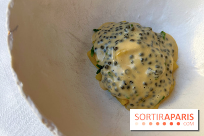 Alliance - Gnocchis de pommes de terre, salicorne, sauce réduite au vin blanc, caviar Osciètre 