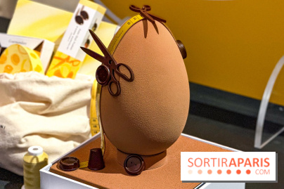 Chocolats de Pâques 2026 ultra-mode par Pierre Marcolini : Oeufs Couture et petites merceries à croquer - IMG 9817