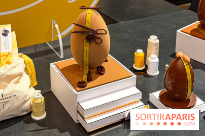 Chocolats de Pâques 2026 ultra-mode par Pierre Marcolini : Oeufs Couture et petites merceries à croquer - IMG 9905