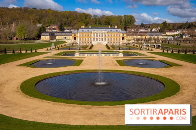 Les tulipes du Château de Dampierre, son jardin anglais et le jardin Le Nôtre