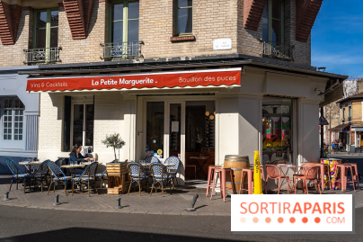 La Petite Marguerite, bouillon des puces de Saint-Ouen 93 - photos - terrasse